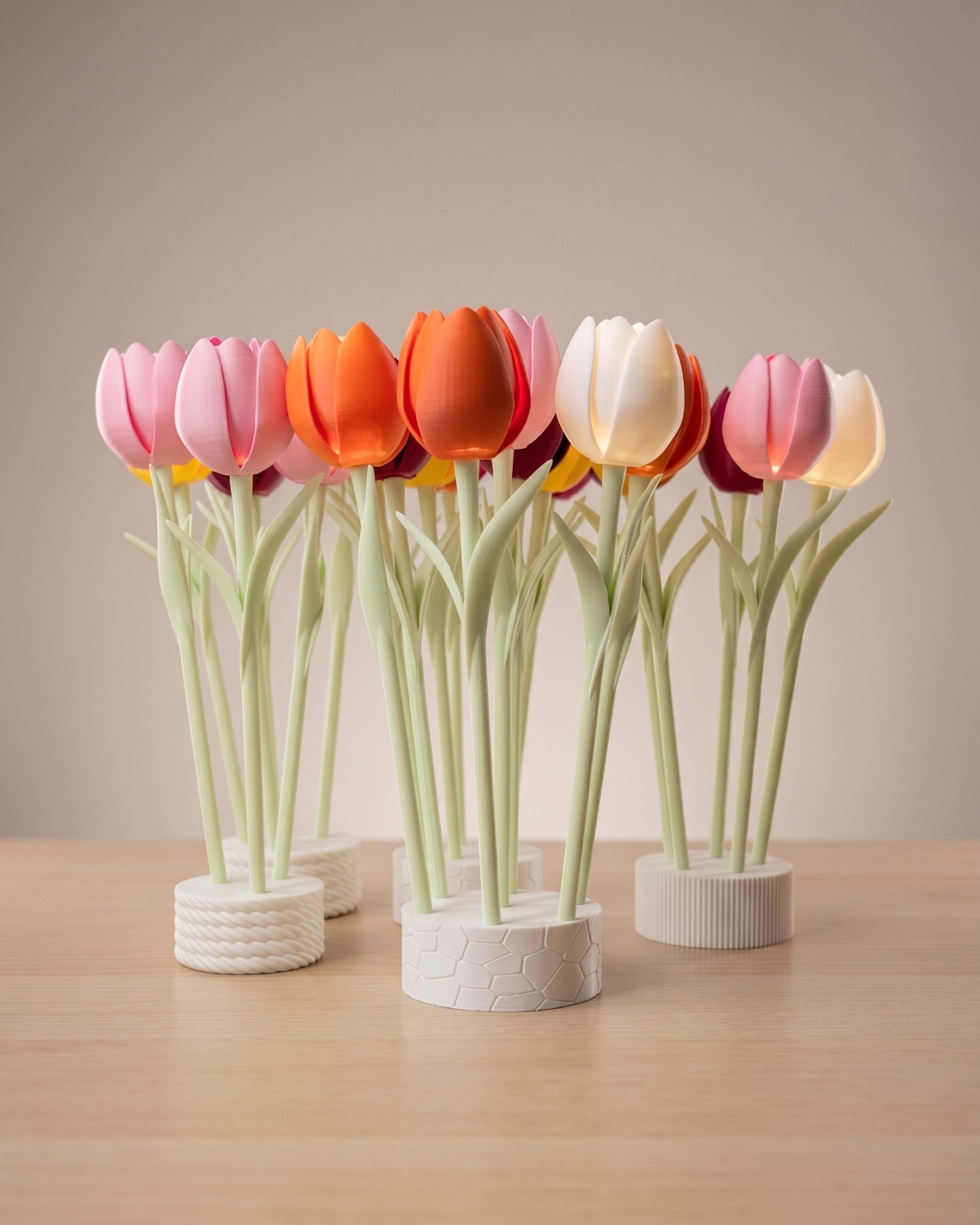 Nevadnoucí 3D tulipány LILIOR